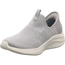 SKECHERS Ultra Flex 3.0 - Smooth Step light grey knit jersey trim 39