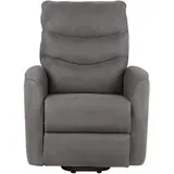 Duo Collection TV-Sessel Avila mit eletrischer Aufstehhilfe und Relaxfunktion (1-St), Taschenfederkern mit Stahlwellenunterfederung grau