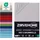 ZIRVEHOME Spannbettlaken Jersey-Baumwolle 90 x 200 cm Silber