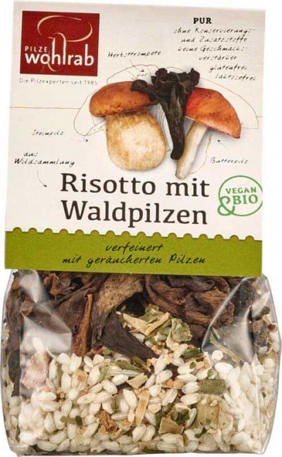 Pilze Wohlrab Risotto mit Waldpilzen bio