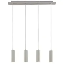 LINDBY Joffrey 4-flg. GU10 40 cm rund weiß