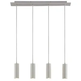 LINDBY Joffrey 4-flg. GU10 40 cm rund weiß