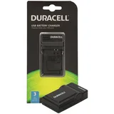 Duracell DRN5920 Ladegerät mit USB Kabel, Black