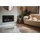 Tulup Glasplatte Rechteck 120 x 80 x 0,4 cm Beige