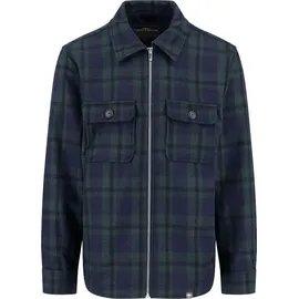 Fynch Hatton Overshirt Kariert Dark Navy M