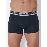 SCHIESSER Uncover Cotton Boxershorts dunkelblau S 3er Pack