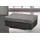 Collection AB Hocker John 100 x 40 x 70 cm Schwarz/Grau
