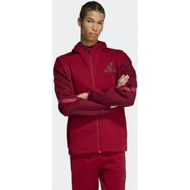 adidas SPORTSWEAR Sportsweatjacke Z.N.E. rot / dunkelrot XXL
