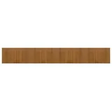 vidaXL Teppich, Bambusteppich Rechteckig, Bambusmatte rutschfest für Wohnzimmer, Läufer Küchenteppich Flurteppich, Modern, Braun 60x400cm Bambus