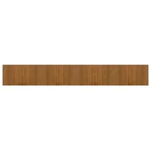 vidaXL Teppich, Bambusteppich Rechteckig, Bambusmatte rutschfest für Wohnzimmer, Läufer Küchenteppich Flurteppich, Modern, Braun 60x400cm Bambus