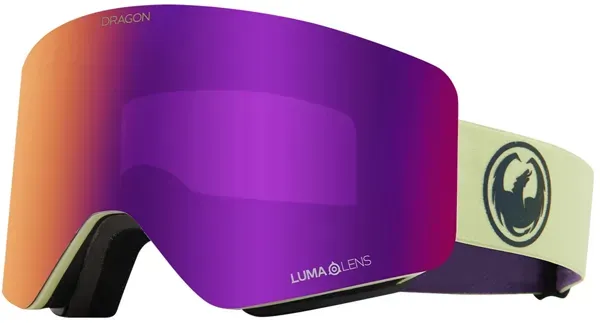 DRAGON R1 Schneebrille 2025 matcha/lumalens purple ion + lumalens midnight