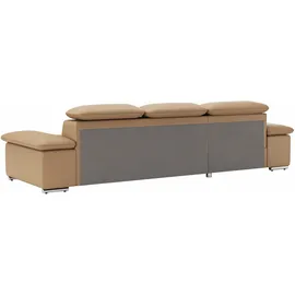 sit&more Ecksofa »Valantine L-Form, B: 286 cm« mit Arm- & Kopfteilverstellung, optional mit Bettfunktion
