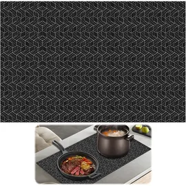 OEM Induktionskochfeld-schutzmatte 52 X 78 Cm schwarz