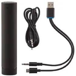 Loooqs Backup-Battery Speaker Lautsprecher & Ladeakku schwarz P326.821