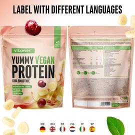 Vit4ever Yummy Vegan Protein Kiba Smoothie Shake 908 g
