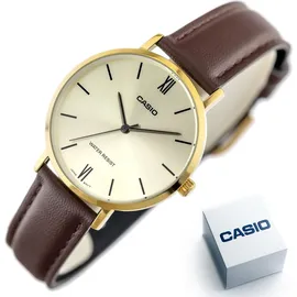 Casio LTP-VT01GL-9B Leder 28 mm LTP-VT01GL-9B