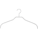 MAWA Design MAWA Kleiderbügel, für Oberteile Silhouette F, weiß, 41 cm, 50er Set, 0321006