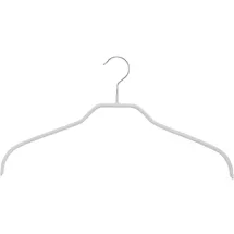 MAWA Design MAWA Kleiderbügel, für Oberteile Silhouette F, weiß, 41 cm, 50er Set, 0321006