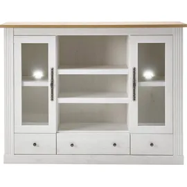 OTTO home Highboard Westminster S 160 x 122 x 41 cm Weiß