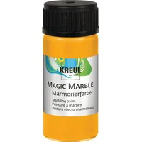 Kreul Kreul, Künstlerfarbe + Bastelfarbe, Marmorierfarbe "Magic Marble", sonnengelb, 20 ml (Sonnengelb, 20 ml)