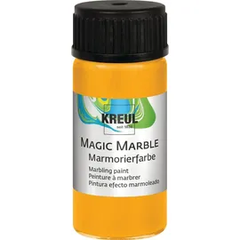 Kreul Kreul, Künstlerfarbe + Bastelfarbe, Marmorierfarbe "Magic Marble", sonnengelb, 20 ml (Sonnengelb, 20 ml)