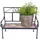 deluke Blumenbank SARAH 30 x 19 cm Schwarz