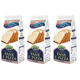 3x Lo Conte Mehlmischung ideal für Brot und Pizza Glutenfrei Packung mit 500g