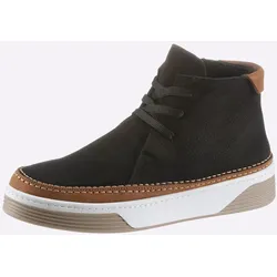 Stiefelette GEMINI, Damen, Gr. 38, schwarz, Glattleder, sportlich, Schuhe
