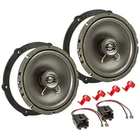 Tomzz Audio 4040-002 TA16.5-Pro Lautsprecher Einbau-Set kompatibel mit Peugeot