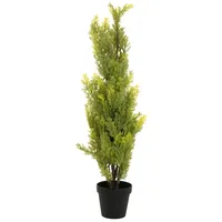 Europalms Zypresse, Leyland, Kunstpflanze, 90cm