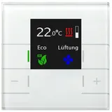 MDT SCN-RTRGW.02 Raumthermostat Smart mit Farbdisplay, Weiß