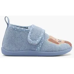 Hausschuh - Damen, Herren - blau
