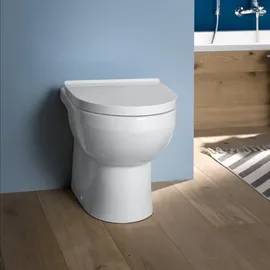 Duravit No.1 Stand-WC rimless, 365x570mm, Abgang waagerecht,