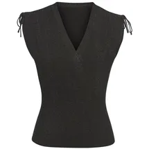 LASCANA Stricktop Damen schwarz Gr.32/34