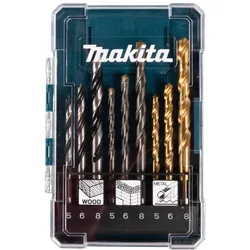 Makita 9-tlg. Metall-/Stein-/Holzbohrerset Metall/Stein/Holz • 9 teilig