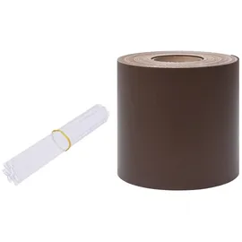 vidaXL Sichtschutz 35 x 19 cm Braun PVC