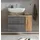 WELLTIME Waschbeckenunterschrank Sölden 85 x 56 cm Grau
