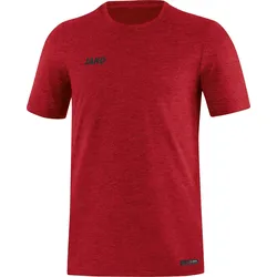 JAKO T-Shirt Premium Basics - rot-meliert - 3XL
