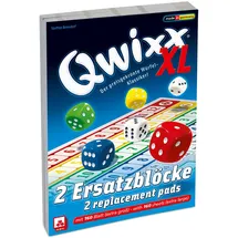 Nürnberger Spielkarten Qwixx XL Ersatzblöcke 2er Pack
