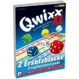 Nürnberger Spielkarten Qwixx XL Ersatzblöcke 2er Pack
