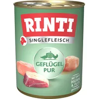 Rinti Singlefleisch Exclusive Geflügel Pur 12 x 800 g