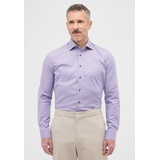 Eterna SLIM FIT Hemd in lavender strukturiert, lavender, 38