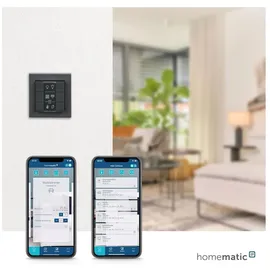 eQ-3 Homematic IP Wandtaster 6-fach anthrazit,