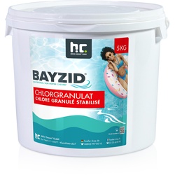 1 x 5 kg BAYZID® Chlorgranulat für Pools (5 kg)