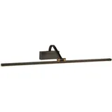 Licht-Erlebnisse Wandlampe EEK G (B)70 x (H)11 cm in Schwarz-Gold Antik | Gr.: onesize
