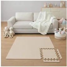 LittleTom 9 Teile Spielmatte Baby Puzzlematte 30x30 Krabbelmatte Bodenmatte Kinderzimmer