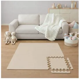 LittleTom 9 Teile Spielmatte Baby Puzzlematte 30x30 Krabbelmatte Bodenmatte Kinderzimmer