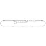 Thomas Sabo Fußkette klassisch 925 Sterlingsilber AK0031-001-21-L27v