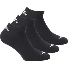 Diadora Sneakersocken 3er Pack Schwarz 35-38