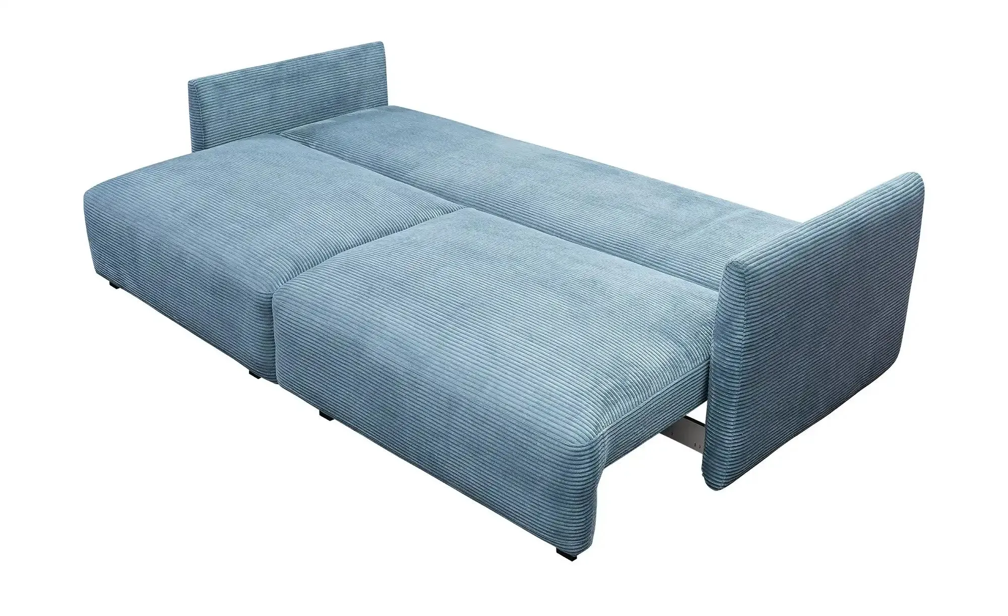 Schlafsofa  Bine ¦ blau ¦ Maße (cm): B: 245 H: 97 T: 108